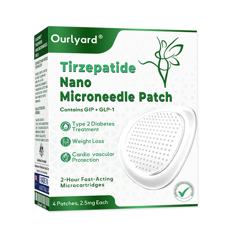 Ourlyard® Nano Microneedle Patch -1 Patch/Week · Pain-Free ✅Non-Invasive · For Diabetics & Overweight
