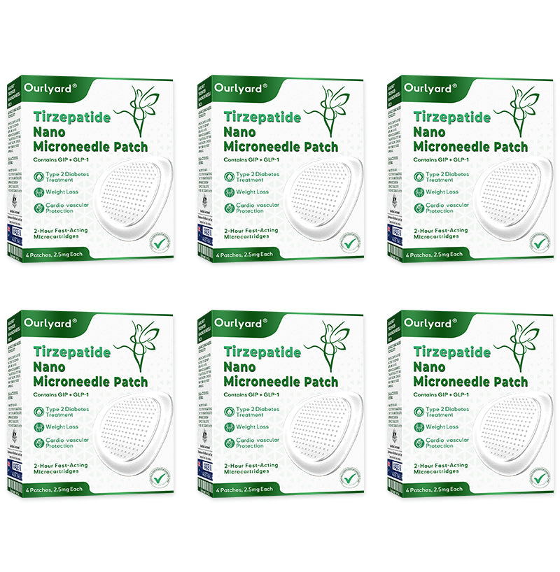 Ourlyard® Nano Microneedle Patch -1 Patch/Week · Pain-Free ✅Non-Invasive · For Diabetics & Overweight