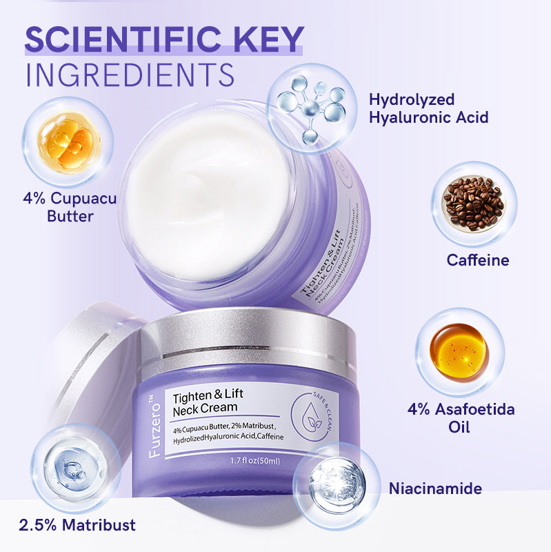 Furzero™ Aussie Tighten & Lift Neck Cream (✅TGA-CERTIFIED)🔥75% OFF🌸