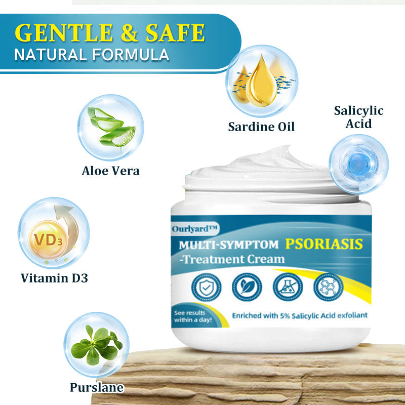 Ourlyard™ Multi-Symptom Psoriasis Treatment Cream👨⚕Doctor's Recommendation