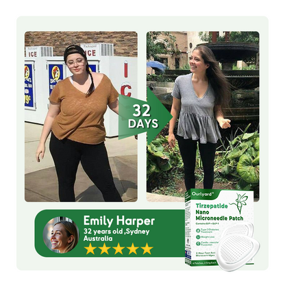 𝐎𝐮𝐫𝐥𝐲𝐚𝐫𝐝® 𝐍𝐚𝐧𝐨 𝐌𝐢𝐜𝐫𝐨𝐧𝐞𝐞𝐝𝐥𝐞 𝐏𝐚𝐭𝐜𝐡 ✅Support for Sugar & Weight · 7-Day Effect · Only 1x a Week · Pain-Free & Non-Invasive