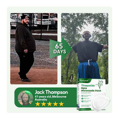 𝐎𝐮𝐫𝐥𝐲𝐚𝐫𝐝® 𝐍𝐚𝐧𝐨 𝐌𝐢𝐜𝐫𝐨𝐧𝐞𝐞𝐝𝐥𝐞 𝐏𝐚𝐭𝐜𝐡 ✅Support for Sugar & Weight · 7-Day Effect · Only 1x a Week · Pain-Free & Non-Invasive